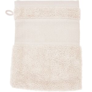 Borduurblad productfoto Rico Design Washandje van biologisch katoen - light beige