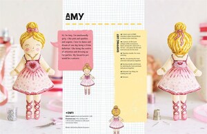 Borduurblad productfoto Boek My Cross Stitch Doll - Susan Bates 2