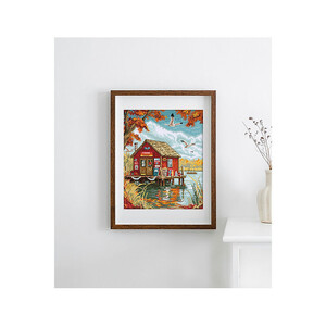 Borduurblad productfoto Borduurpakket Leti Stitch ‘Early Autumn’ 2