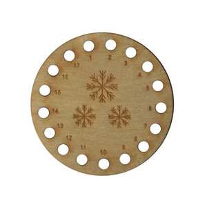 Borduurblad productfoto Mouline Organizer Snowflakes
