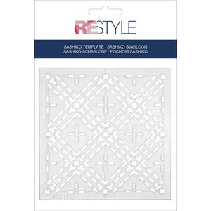 Borduurblad productfoto ReStyle Sashiko sjabloon ruiten
