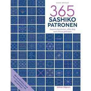 Borduurblad productfoto Boek Sashiko - Susan Briscoe Nederlands
