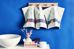 Borduurblad productfoto Patroon Vissen - Rico Design