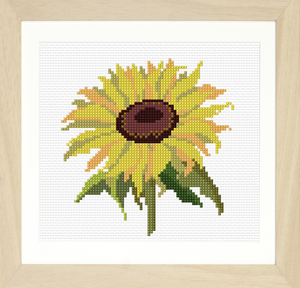 Borduurblad productfoto Patroon Zonnebloem - Thea Gouverneur