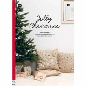 Borduurblad productfoto Boek Rico Design - Jolly Christmas 164