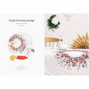 Borduurblad productfoto Boek Rico Design - Jolly Christmas 164 2