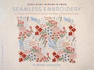 Borduurblad productfoto Boek Seamless Embroidery - Yumiko Higuchi
