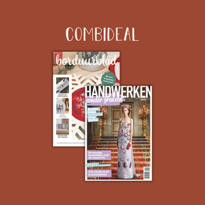 Borduurblad productfoto Combideal Borduurblad en Handwerken Zonder Grenzen