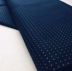 Borduurblad productfoto Sashiko stof marine blauw 2