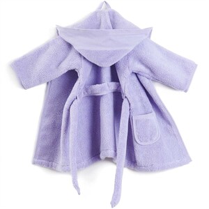 Borduurblad productfoto Rico Design Baby Badjas - Pale Lilac