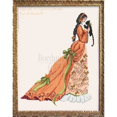 Borduurblad productfoto Patroon Passione Ricamo ‘The Lady of Autumn’