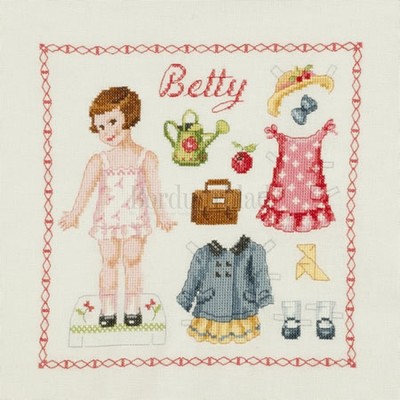 Borduurblad productfoto Borduurpatroon Betty